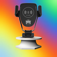 Car Phone Holder Wireless Car Charger 10W Qi Fast Charging Car Charger Gravity Auto Clamping 360Â° Rotation Air Vent Car Mount Holder - Bhavnagar Deodap