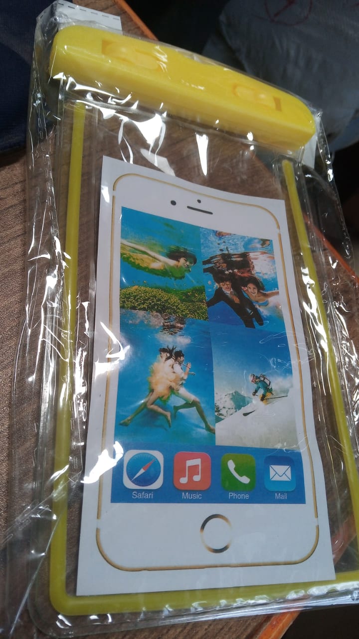 Waterproof Pouch Zip Lock Mobile Cover Under Water Mobile Case For All Type Mobile Phones - Bhavnagar Deodap