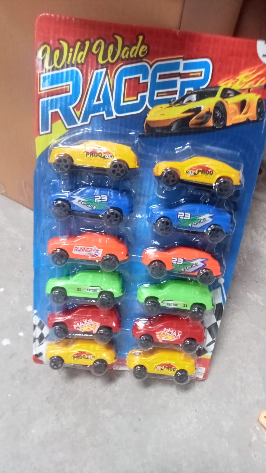 Super City Car Racer Toy For Boys and Girls Pull Push Vehicle Car (Set Of 12Pcs)  (Multicolor) - Bhavnagar Deodap