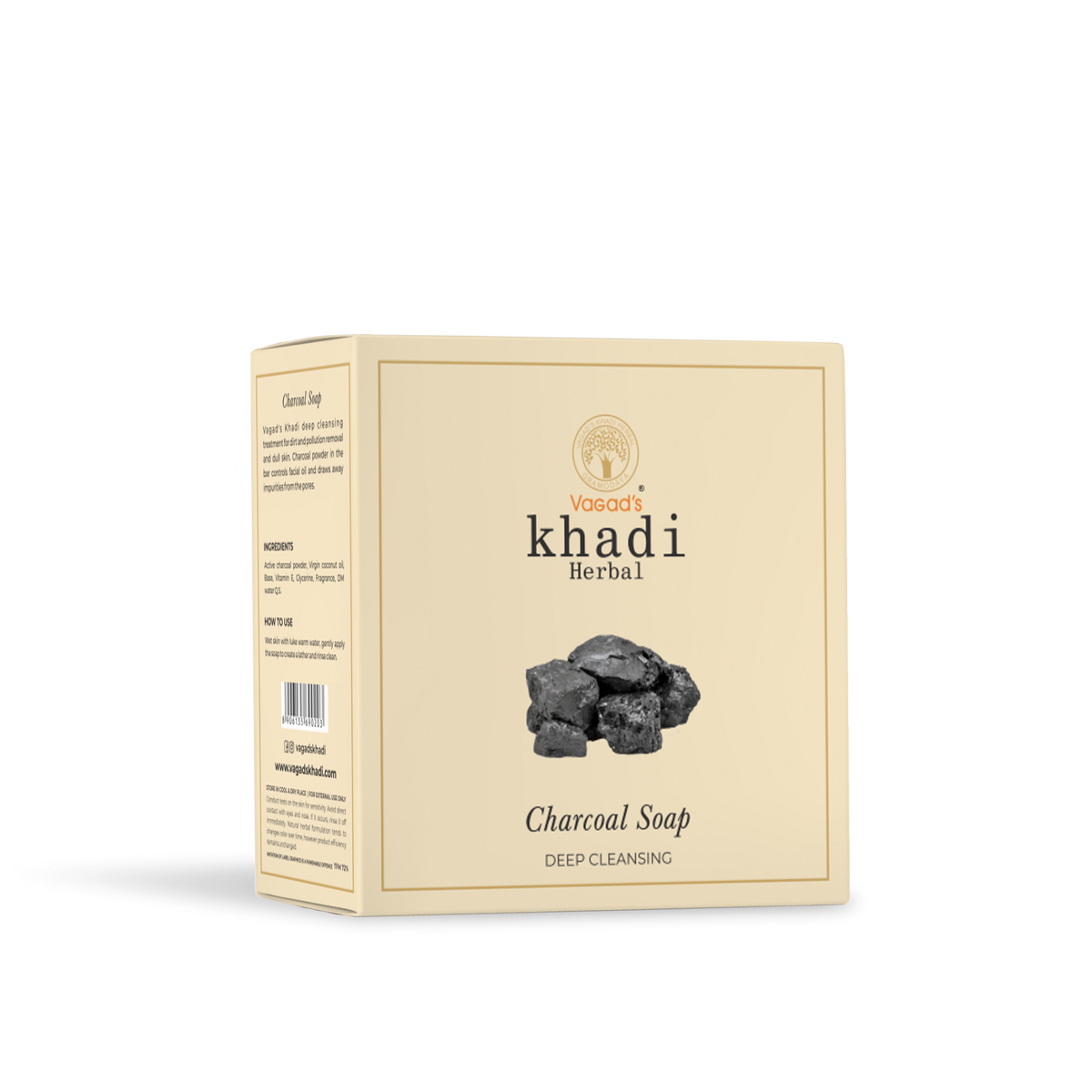 Activated Charcoal Soap 100g - Bhavnagar Deodap