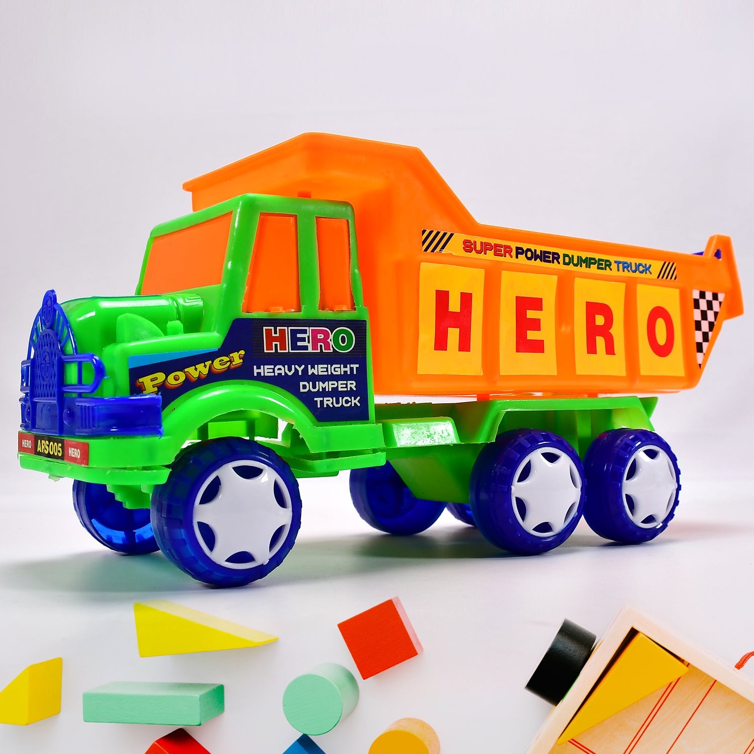 Truck Toy - Jumbo Large Size Plastic Heavy Weight Truck Toy  - Bhavnagar Deodap