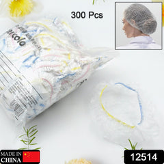 Disposable Shower Caps (300 Pc): Thick, Waterproof, Individually Wrapped - Hotel, Spa, Travel - Bhavnagar Deodap