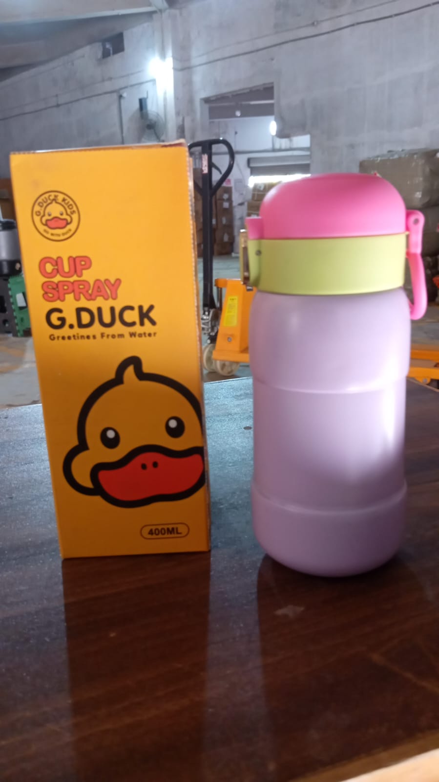 Duck Stainless Steel Water Bottle For Kids Adults Steel Flask Metal Thermos, Spill Proof Cap Closure, BPA Free For School Home Office, Drinkware, 400 ML - Bhavnagar Deodap