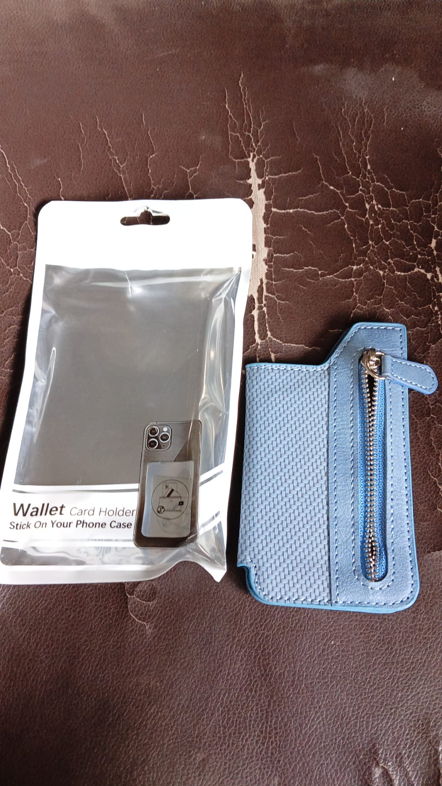 Adhesive Card phone Holder, Card Wallet Phone Attachment (1 Pc) - Bhavnagar Deodap