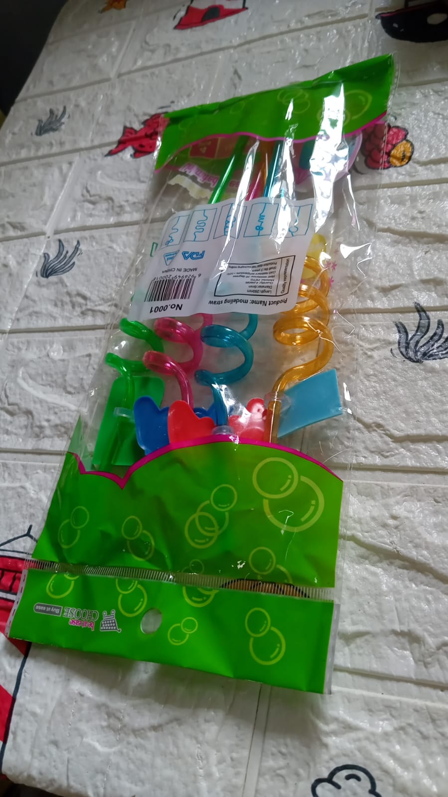 Reusable straws are perfect for kids' summer parties. Plastic Straws Reusable Drinking Straws with Cartoon Decoration for Kids Birthday Party Favors or other summer celebration (4 pc Set) - Bhavnagar Deodap