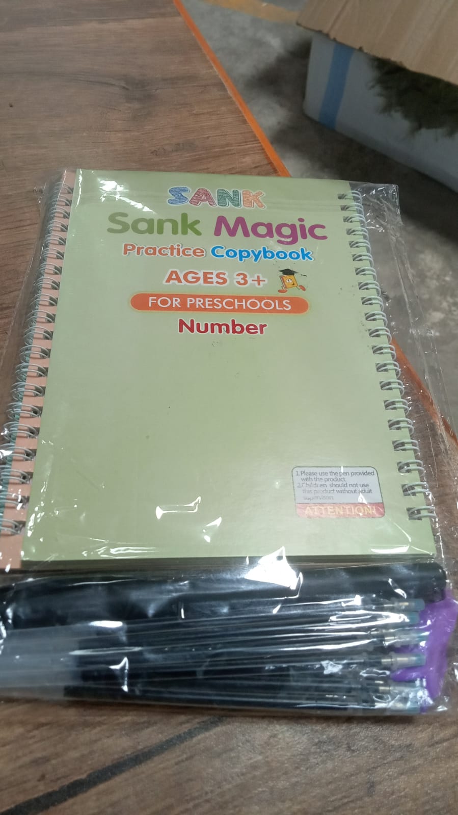 4 Pc Magic Copybook widely used by kids, children’s and even adults also to write down important things over it while emergencies etc. - Bhavnagar Deodap