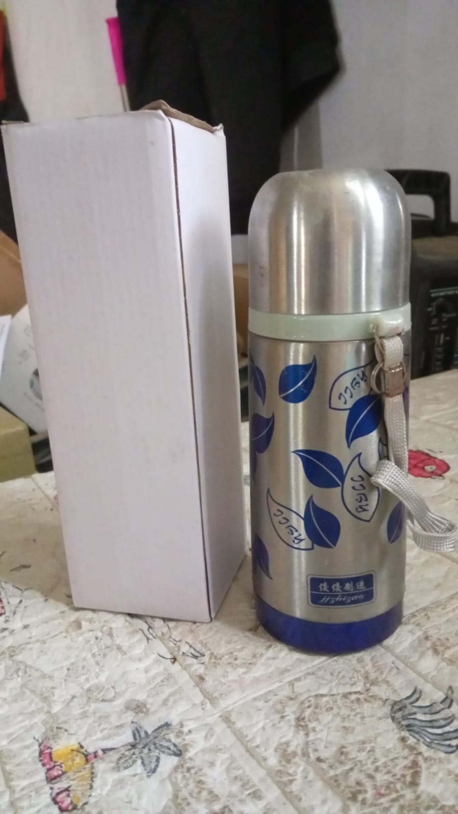 Stainless Steel Insulated Water Bottle 350ml (1pc) - Bhavnagar Deodap