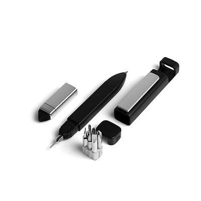 Pen-Shaped Phone Holder with Screwdriver Sets, Multi-Function Pen 4 in 1 Tech Tool Pen, Portable Phone Tools with Capacitive Stylus Ball Point Pen Mobile - Bhavnagar Deodap