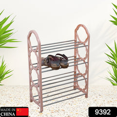 Shoes Storage Shelf, 4 Layer Space‑saving Shoes Show Rack Folding Shoe Rack, Standing Shoe Rack DIY Shoes Storage Shelf Home Organizer for Bedroom, Hallway and Closet Shoe Storage - Bhavnagar Deodap