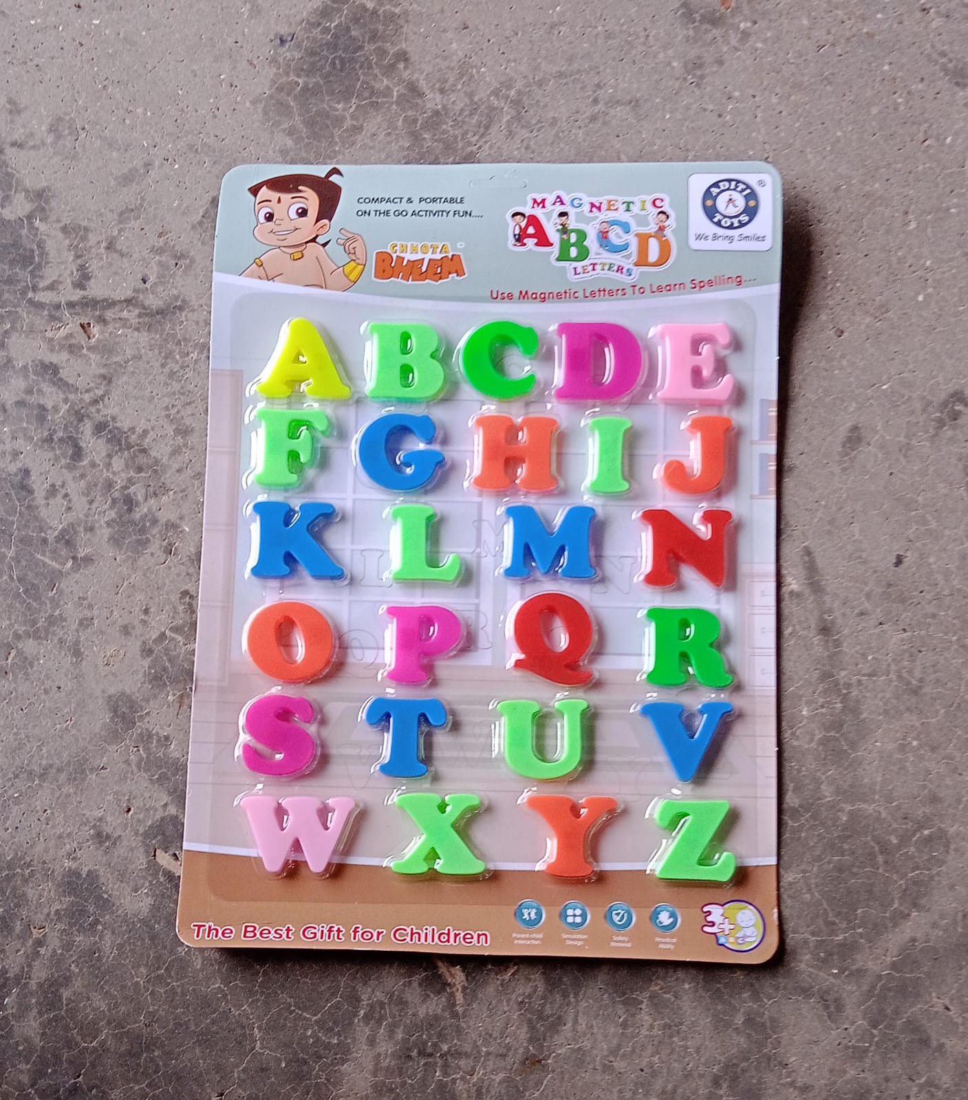 Magnetic Letters to Learn Spelling - Bhavnagar Deodap