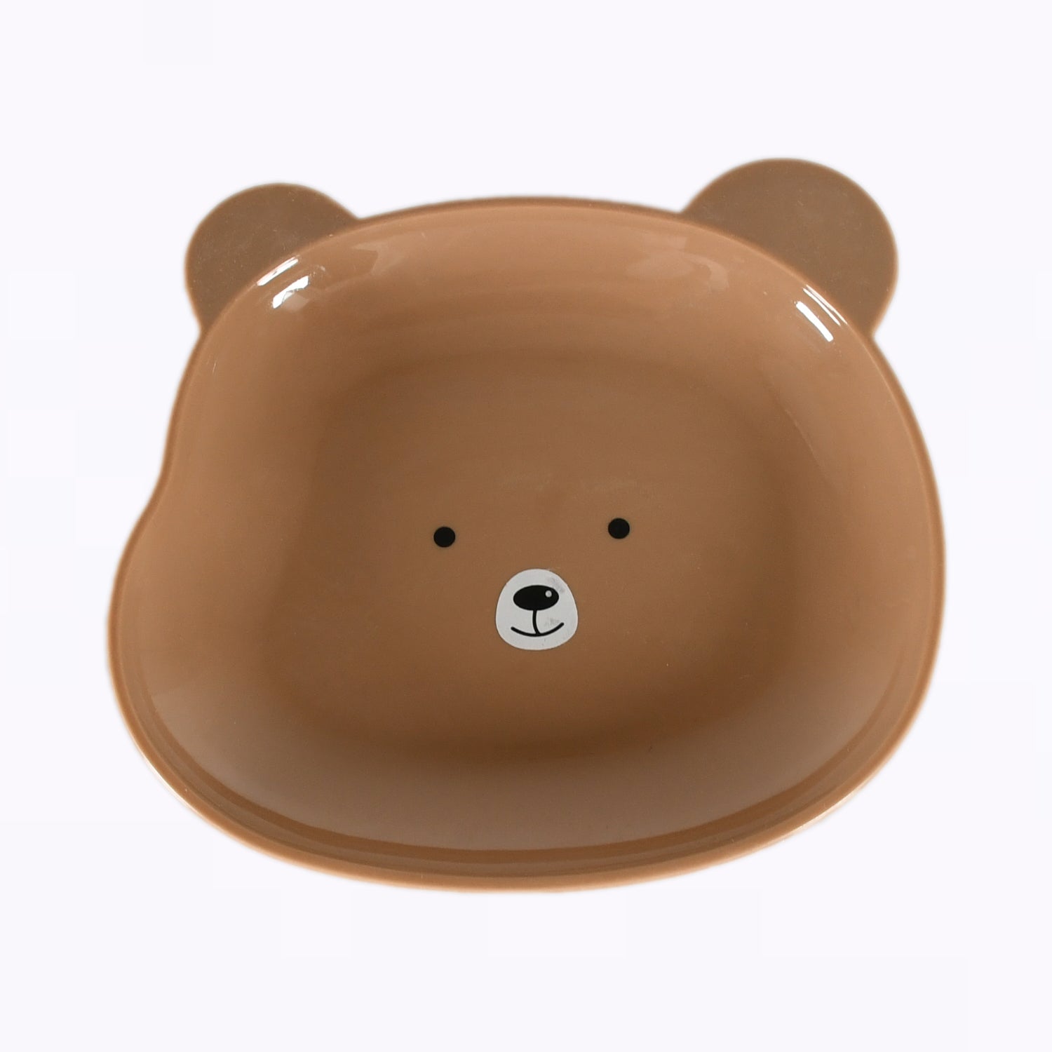 Durable Food Serving Plate, Bear Shaped Plate Cartoon Snack Plates For Serving Fruits & Desserts (1 Pc) - Bhavnagar Deodap