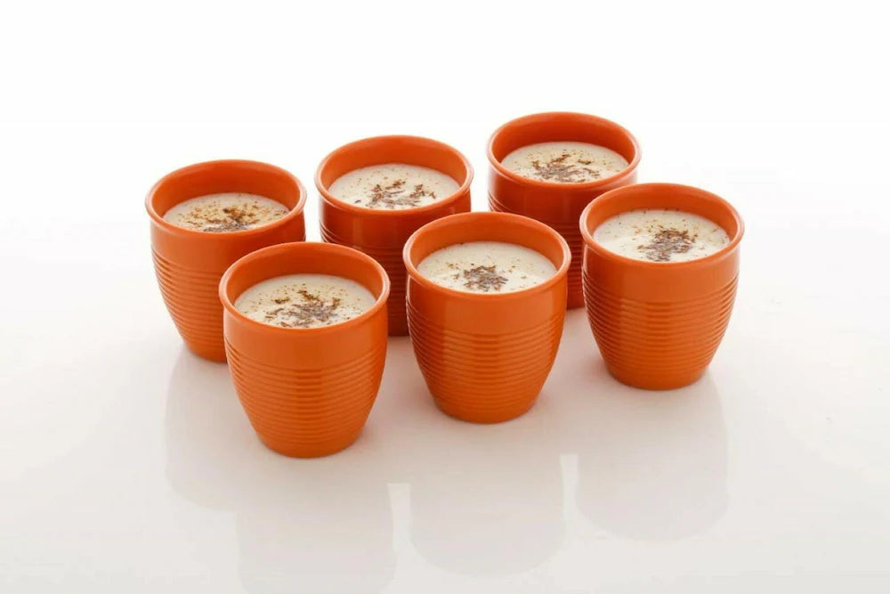 New Kullad Shaped Water And Juice Glasses 1 Pieces Set |Tea and Coffee Mug - (Brown) - Bhavnagar Deodap