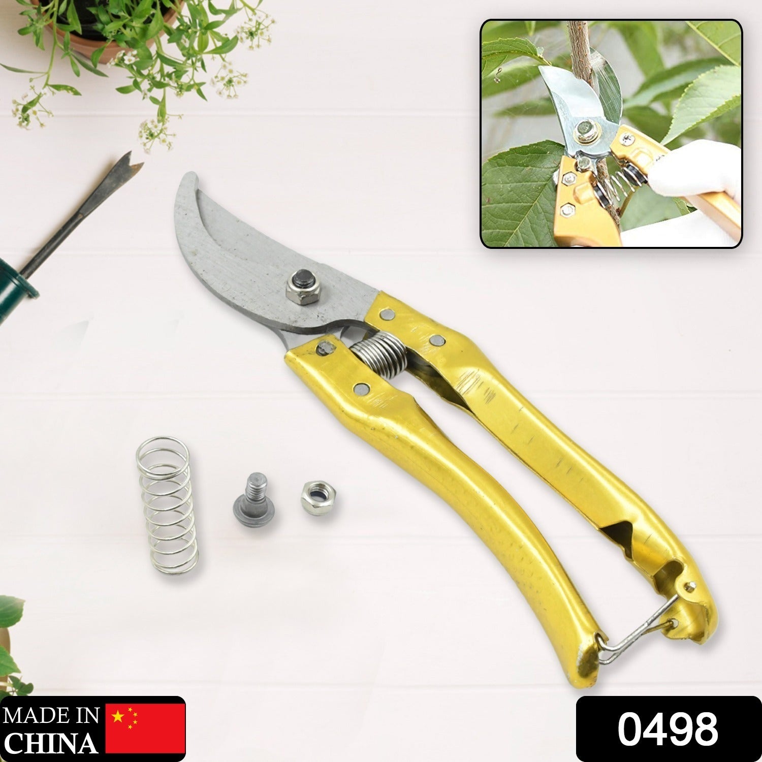 Gardening Tools - Garden Shears Pruners Scissor (1 Pc) - Bhavnagar Deodap