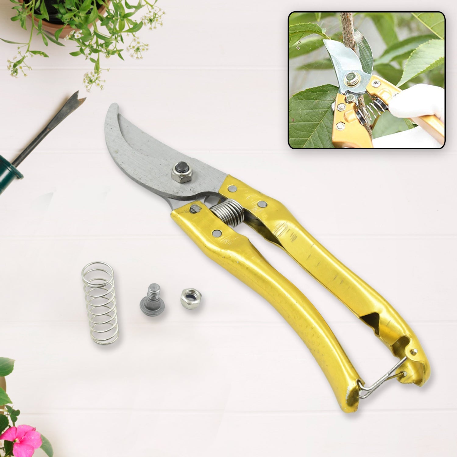 Gardening Tools - Garden Shears Pruners Scissor (1 Pc) - Bhavnagar Deodap